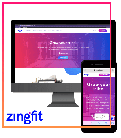 Zingfit portfolio